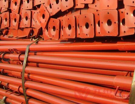 出口鋼支撐獨立支撐及活絡頭加工方法 出口鋼支撐獨立支撐及活絡頭加工方法